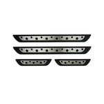 Resmi Galeri görüntüleyicisine yükleyin, Renault Captur Kapı Eşiği - Krom/Plastik, Dot Line (4 Parça) | 2013-2019 Arası