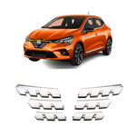 Resmi Galeri görüntüleyicisine yükleyin, Renault Clio 5 Ön Panjur - Krom (6 Parça) | 2019-2022 Arası, HB