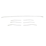 Resmi Galeri görüntüleyicisine yükleyin, Renault Megane 4 Ön Tampon Alt Çıta - Krom (7 Parça) | 2021 ve Sonrası, HB/SD