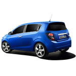 Resmi Galeri görüntüleyicisine yükleyin, Chevrolet Aveo Cam Çıtası Alt - Krom (4 Parça) | 2011-2018 Arası, HB