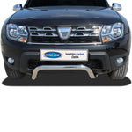 Resmi Galeri görüntüleyicisine yükleyin, Dacia Duster Ön Koruma - Krom, Pars, Çap:60 | 2010-2018 Arası