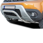 Resmi Galeri görüntüleyicisine yükleyin, Dacia Duster Ön Koruma - Krom, Pars, Çap:60 | 2018-2024 Arası