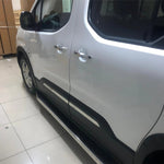 Resmi Galeri görüntüleyicisine yükleyin, Fiat Doblo Yan Kapı Çıtası - Krom (4 Parça) | 2022 ve Sonrası
