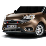 Resmi Galeri görüntüleyicisine yükleyin, Fiat Doblo Ön Panjur - Krom, U Formlu | 2015-2021 Arası