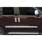 Resmi Galeri görüntüleyicisine yükleyin, Fiat Doblo Yan Kapı Çıtası - Krom (4 Parça) | 2010-2021 Arası