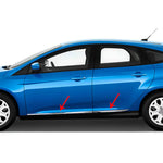 Resmi Galeri görüntüleyicisine yükleyin, Ford Focus Yan Kapı Çıtası - Krom (4 Parça) | 2011-2018 Arası, HB/SD