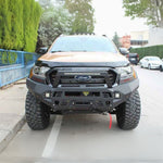 Resmi Galeri görüntüleyicisine yükleyin, Ford Ranger Ön Tampon - Siyah, Karter Korumalı | 2015-2022 Arası