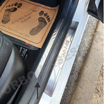 Resmi Galeri görüntüleyicisine yükleyin, Renault Megane 4 İç Kapı Eşiği - Krom Taşlı (2 Parça) | 2016 ve Sonrası, HB/SD