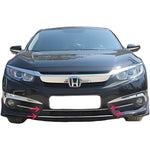 Resmi Galeri görüntüleyicisine yükleyin, Honda Civic Ön Tampon Çıtası - Krom (2 Parça) | 2016 ve Sonrası