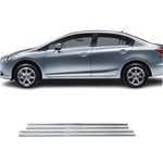 Resmi Galeri görüntüleyicisine yükleyin, Honda Civic Cam Çıtası Alt - Krom (4 Parça) | 2012-2016 Arası, SD
