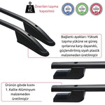 Resmi Galeri görüntüleyicisine yükleyin, Dacia Dokker Tavan Çıtası - Siyah, Kısa Şase, Sport | 2012-2021 Arası