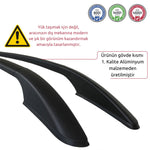 Resmi Galeri görüntüleyicisine yükleyin, Toyota Auris Tavan Çıtası - Siyah, Solid, Fix | 2006-2013 Arası, HB