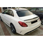 Resmi Galeri görüntüleyicisine yükleyin, Mercedes C Class W205 Spoiler - Piano Siyah | 2014-2021 Arası, SD