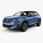Resmi Galeri görüntüleyicisine yükleyin, Peugeot E-2008 Cam Çıtası Üst - Krom (6 Parça) | 2023 ve Sonrası
