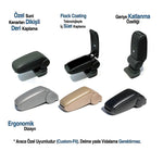 Resmi Galeri görüntüleyicisine yükleyin, Ford Focus Kolçak - Gri, USB Delikli | 2010-2014 Arası, HB/SD