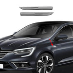 Resmi Galeri görüntüleyicisine yükleyin, Renault Megane 4 Çamurluk Sinyal Çıtası - Krom (2 Parça) | 2016-2020 Arası, HB/SD