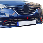 Resmi Galeri görüntüleyicisine yükleyin, Renault Megane 4 Ön Tampon Alt Çıta - Krom (7 Parça) | 2021 ve Sonrası, HB/SD