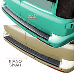 Resmi Galeri görüntüleyicisine yükleyin, Ford Courier Arka Tampon Eşiği - Piano Siyah | 2014-2023 Arası