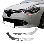 Resmi Galeri görüntüleyicisine yükleyin, Renault Clio Far Kaşı - Krom (2 parça) | 2012-2019 Arası, HB/SW