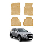 Resmi Galeri görüntüleyicisine yükleyin, Chevrolet Captiva 3D Paspas - Bej | 2006-2018 Arası