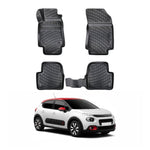 Resmi Galeri görüntüleyicisine yükleyin, Citroen C3 3D Paspas - Siyah | 2016 ve Sonrası, HB