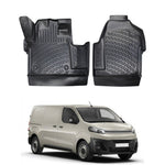 Resmi Galeri görüntüleyicisine yükleyin, Citroen Jumpy 3D Paspas - Siyah (2 Parça) | 2016 ve Sonrası