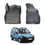 Resmi Galeri görüntüleyicisine yükleyin, Citroen Nemo 3D Paspas - Siyah (2 Parça) | 2007 ve Sonrası