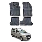 Resmi Galeri görüntüleyicisine yükleyin, Dacia Dokker 3D Paspas - Siyah | 2012 ve Sonrası