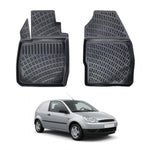 Resmi Galeri görüntüleyicisine yükleyin, Ford Fiesta 3D Paspas - Siyah (2 Parça) | 2002-2008 Arası