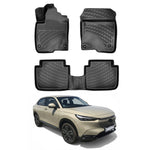 Resmi Galeri görüntüleyicisine yükleyin, Honda HR-V 3D Paspas - Siyah, USA Versiyon | 2022 ve Sonrası