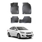 Resmi Galeri görüntüleyicisine yükleyin, Hyundai Accent Blue 3D Paspas - Siyah | 2011-2018 Arası, SD