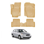 Resmi Galeri görüntüleyicisine yükleyin, Hyundai Accent Era 3D Paspas - Bej | 2006-2012 Arası, SD