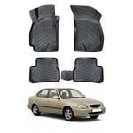 Resmi Galeri görüntüleyicisine yükleyin, Hyundai Accent Admire 3D Paspas - Siyah | 2000-2005 Arası, SD