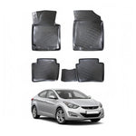 Resmi Galeri görüntüleyicisine yükleyin, Hyundai Elantra 3D Paspas - Siyah | 2010-2015 Arası, SD