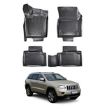 Resmi Galeri görüntüleyicisine yükleyin, Jeep Grand Cherokee 3D Paspas - Siyah | 2011-2021 Arası