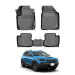 Resmi Galeri görüntüleyicisine yükleyin, Jeep Cherokee 3D Paspas - Siyah | 2019 ve Sonrası