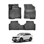 Resmi Galeri görüntüleyicisine yükleyin, Kia Sorento 3D Paspas - Siyah, Hybrid, 5 Koltuklu | 2021 ve Sonrası