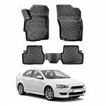 Resmi Galeri görüntüleyicisine yükleyin, Mitsubishi Lancer 3D Paspas - Siyah | 2008 ve Sonrası, SD