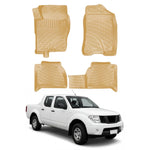 Resmi Galeri görüntüleyicisine yükleyin, Nissan Navara 3D Paspas - Bej | 2005-2013 Arası