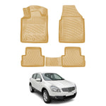 Resmi Galeri görüntüleyicisine yükleyin, Nissan Qashqai 3D Paspas - Bej | 2006-2013 Arası