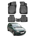 Resmi Galeri görüntüleyicisine yükleyin, Opel Corsa B 3D Paspas - Siyah | 1993-2000 Arası, HB