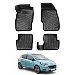 Resmi Galeri görüntüleyicisine yükleyin, Opel Corsa E 3D Paspas - Siyah | 2014-2019 Arası, HB