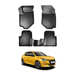 Resmi Galeri görüntüleyicisine yükleyin, Peugeot 208 3D Paspas - Siyah | 2019 ve Sonrası, HB