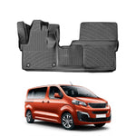 Resmi Galeri görüntüleyicisine yükleyin, Peugeot Expert Traveller 3D Paspas - Siyah | 2016 ve Sonrası