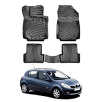 Resmi Galeri görüntüleyicisine yükleyin, Renault Clio 3D Paspas - Siyah | 2005-2012 Arası, HB