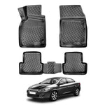 Resmi Galeri görüntüleyicisine yükleyin, Renault Fluence 3D Paspas - Siyah | 2009 ve Sonrası, SD