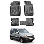 Resmi Galeri görüntüleyicisine yükleyin, Renault Kangoo 3D Paspas - Siyah | 1997-2007 Arası