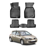 Resmi Galeri görüntüleyicisine yükleyin, Renault Megane 3D Paspas - Siyah | 2002-2009 Arası, HB