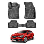 Resmi Galeri görüntüleyicisine yükleyin, Renault Megane 4 3D Paspas - Siyah | 2016 ve Sonrası, HB