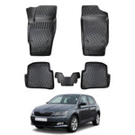 Resmi Galeri görüntüleyicisine yükleyin, Skoda Fabia 3D Paspas - Siyah | 2015-2020 Arası, HB